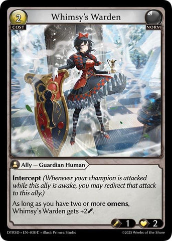 Whimsy's Warden (38) [Distorted Reflections Starter Decks]