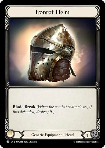 Ironrot Helm [MPG122] (Mastery Pack Guardian)