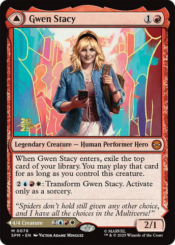 Gwen Stacy // Ghost-Spider [Marvel's Spider-Man Prerelease Promos]