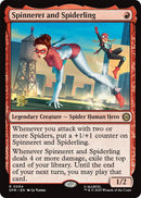 Spinneret and Spiderling [Marvel's Spider-Man Prerelease Promos]