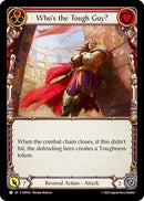 Who's the Tough Guy? (Red) [SUP052] (Super Slam)  Rainbow Foil