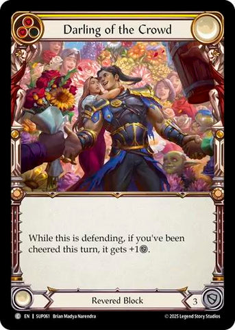 Darling of the Crowd [SUP061] (Super Slam)  Rainbow Foil