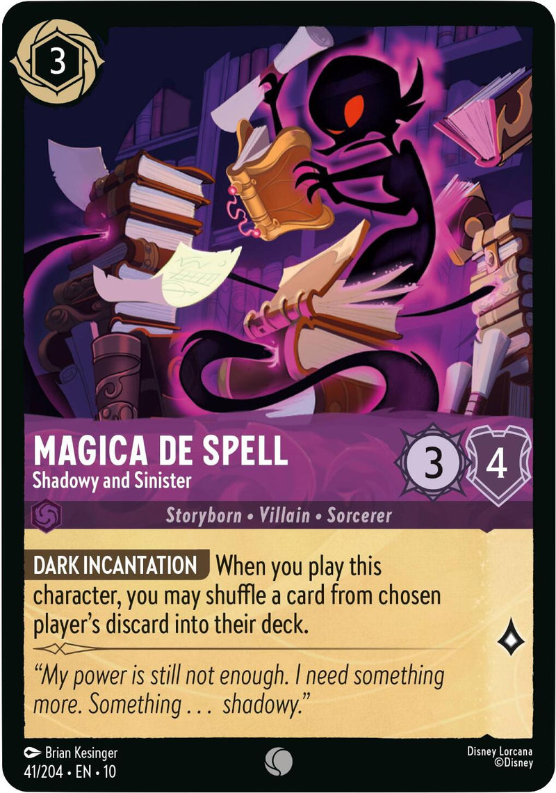 Magica De Spell - Shadowy and Sinister (41/204) [Whispers in the Well]