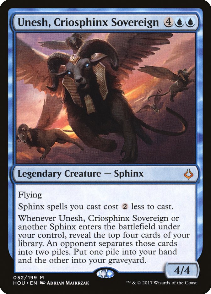 Unesh, Criosphinx Sovereign [Hour of Devastation]