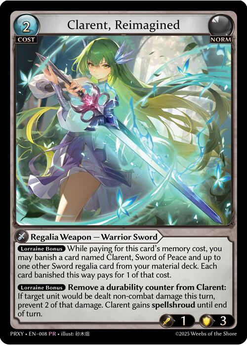 Clarent, Reimagined (008) [Proxia's Vault]