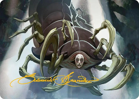 Koh, the Face Stealer Art Card (Gold-Stamped Signature) [Avatar: The Last Airbender Art Series]