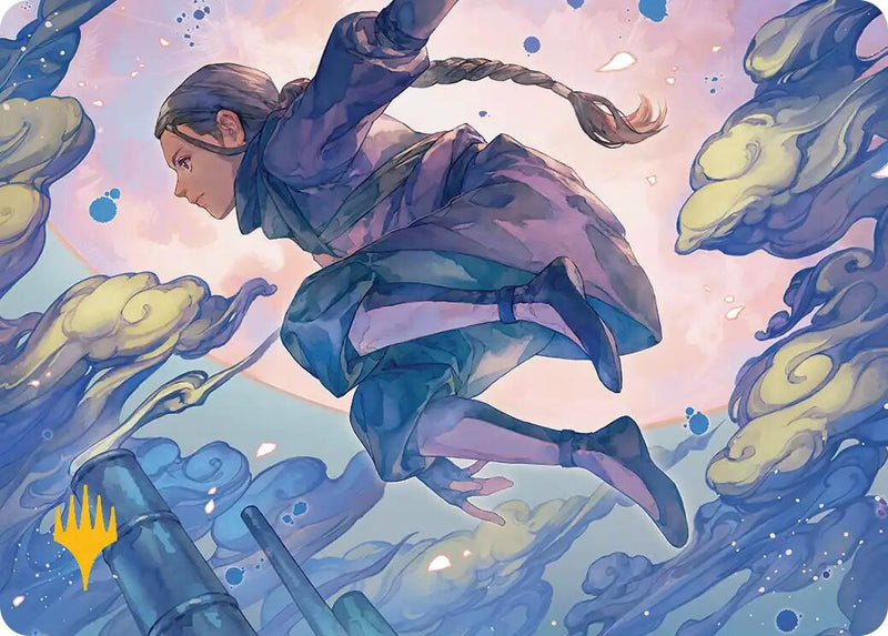 Katara, Seeking Revenge Art Card (Gold-Stamped Planeswalker Symbol) [Avatar: The Last Airbender Art Series]