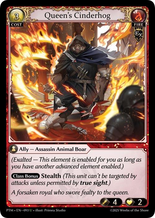 Queen's Cinderhog (093) [Phantom Monarchs]