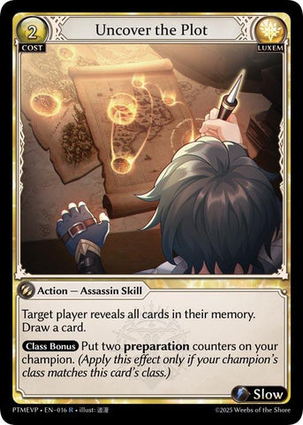 Uncover the Plot (016) [Phantom Monarchs Event Pack]