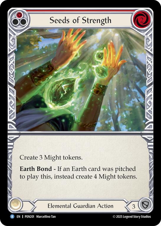 Seeds Of Strength (Red) (Regular) [PEN201] (Compendium of Rathe)