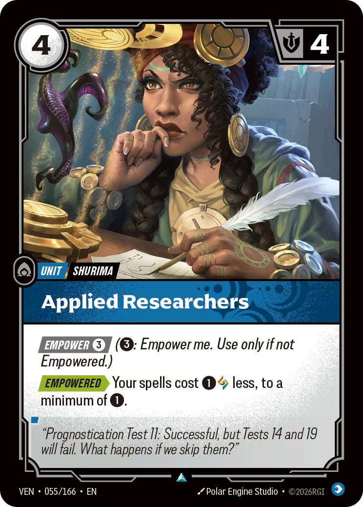 Applied Researchers [VEN-055/166]