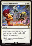Vanquish the Horde (Surge Foil) [Teenage Mutant Ninja Turtles Commander]