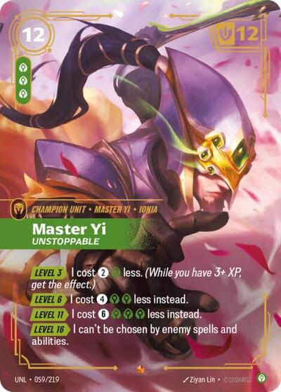 [Chinese] Master Yi - Unstoppable [UNL-059/219]