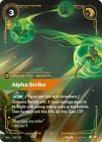 [Chinese] Alpha Strike [UNL-192/219]