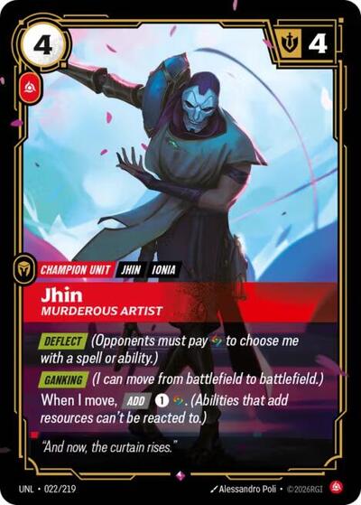 [Chinese] Jhin - Murderous Artist [UNL-022/219]