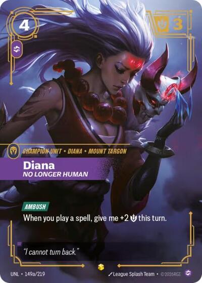 [Chinese] Diana - No Longer Human (Alternate Art) [UNL-149a/219]