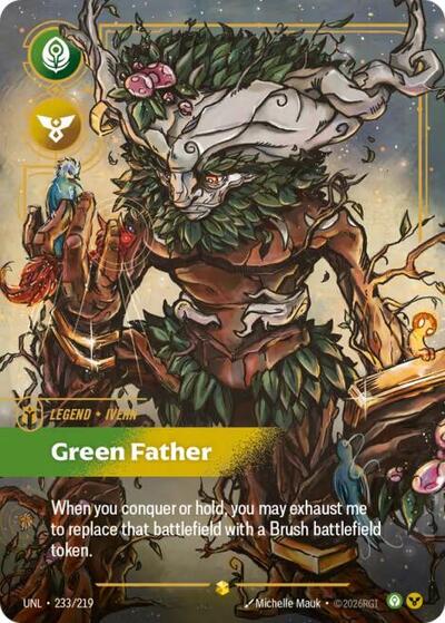 [Chinese] Ivern - Green Father (Overnumbered) [UNL-233/219]