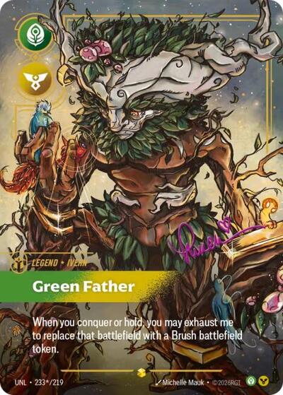 [Chinese] Ivern - Green Father (Signature) [UNL-233*/219]