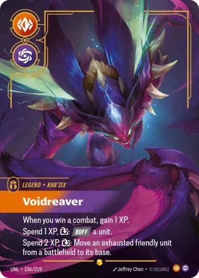[Chinese] Kha'Zix - Voidreaver (Overnumbered) [UNL-236/219]