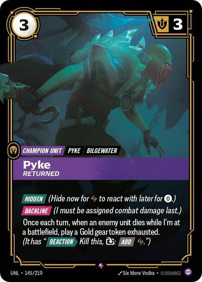 [Chinese] Pyke - Returned [UNL-145/219]