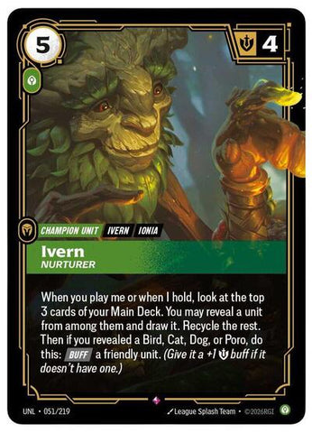 [Chinese] Ivern - Nurturer [UNL-051/219]
