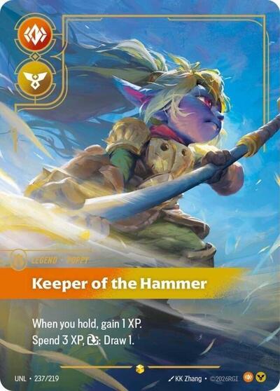 [Chinese] Poppy - Keeper of the Hammer (Overnumbered) [UNL-237/219]