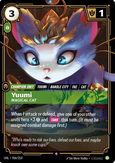 Yuumi - Magical Cat [UNL-056/219]