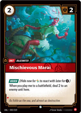 [Chinese] Mischevious Marai [UNL-003/219]