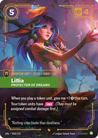 [Chinese] Lillia - Protector of Dreams [UNL-058/219]