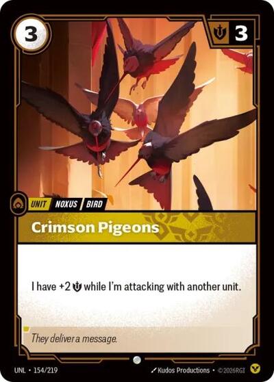 [Chinese] Crimson Pigeons [UNL-154/219]