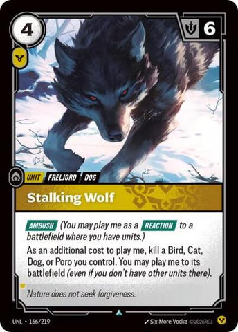 [Chinese] Stalking Wolf [UNL-166/219]