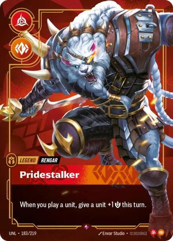[Chinese] Rengar - Pridestalker [UNL-183/219]