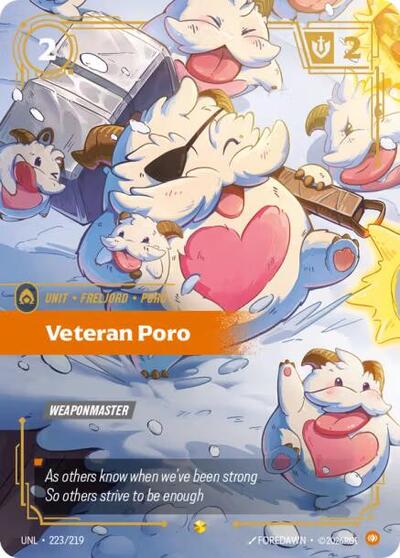 [Chinese] Veteran Poro (Overnumbered) [UNL-223/219]