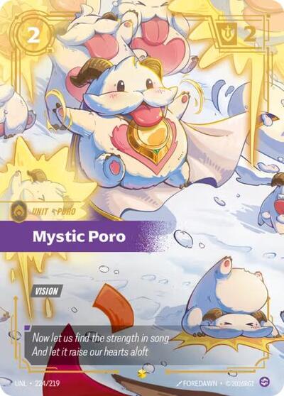 [Chinese] Mystic Poro (Overnumbered) [UNL-224/219]