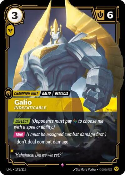 [Chinese] Galio - Indefatigable [UNL-171/219]