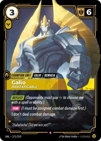 [Chinese] Galio - Indefatigable [UNL-171/219]