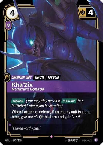 [Chinese] Kha'Zix - Mutating Horror [UNL-143/219]