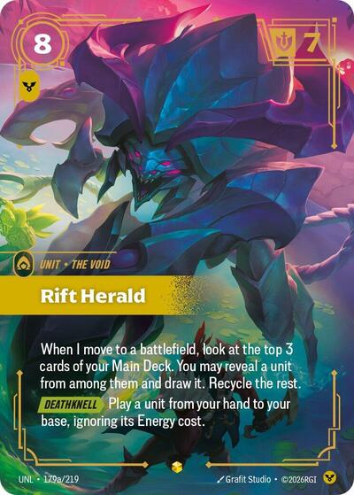 [Chinese] Rift Herald (Alternate Art) [UNL-179a/219]