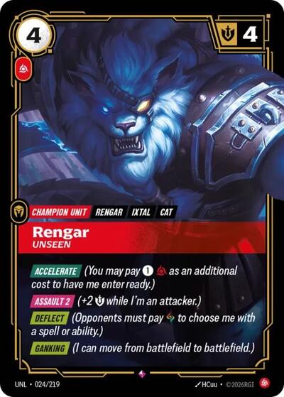 [Chinese] Rengar - Unseen [UNL-024/219]