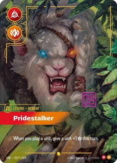 [Chinese] Rengar - Pridestalker (Signature) [UNL-227*/219]