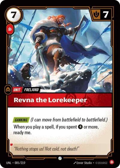 [Chinese] Revna the Lorekeeper [UNL-005/219]