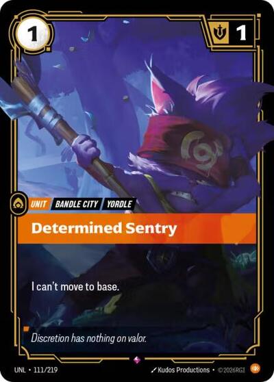 [Chinese] Determined Sentry [UNL-111/219]