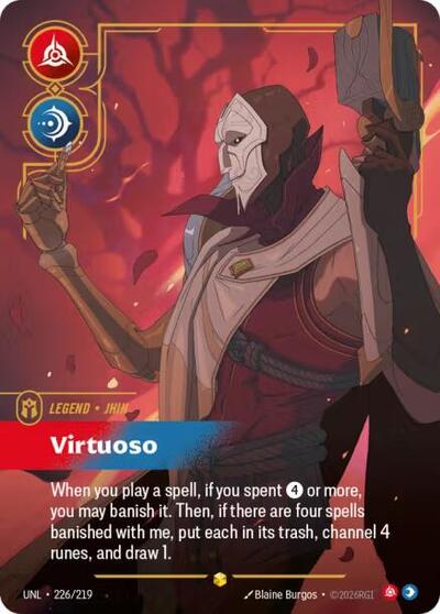 [Chinese] Jhin - Virtuoso (Overnumbered) [UNL-226/219]