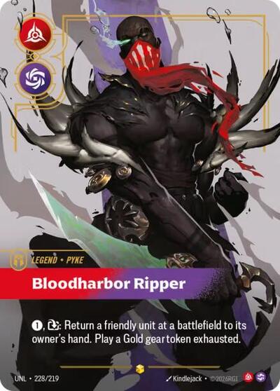 [Chinese] Pyke - Bloodharbor Ripper (Overnumbered) [UNL-228/219]