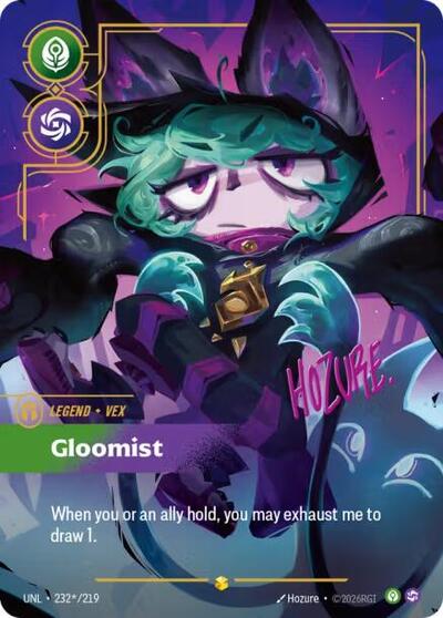 [Chinese] Vex - Gloomist (Signature) [UNL-232*/219]
