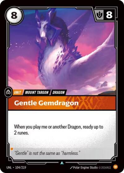 [Chinese] Gentle Gemdragon [UNL-104/219]