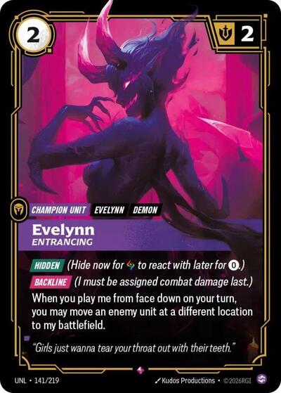 [Chinese] Evelynn - Entrancing [UNL-141/219]
