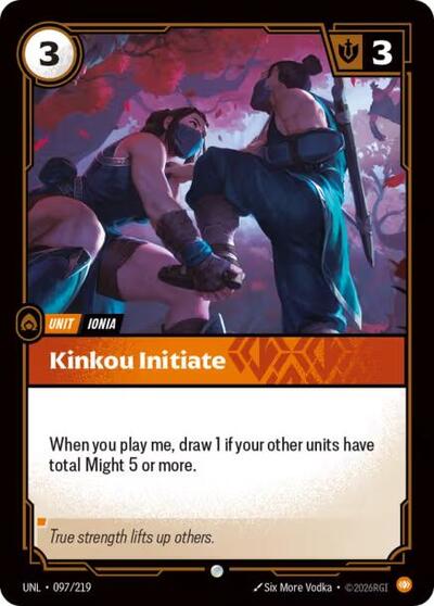 [Chinese] Kinkou Initiate [UNL-097/219]
