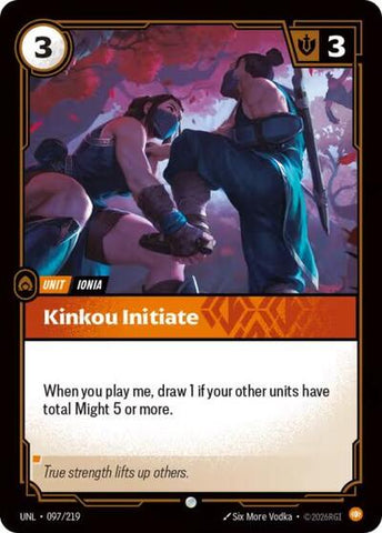 [Chinese] Kinkou Initiate [UNL-097/219]