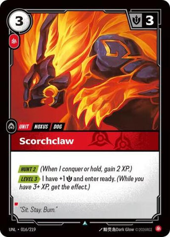 [Chinese] Scorchclaw [UNL-016/219]